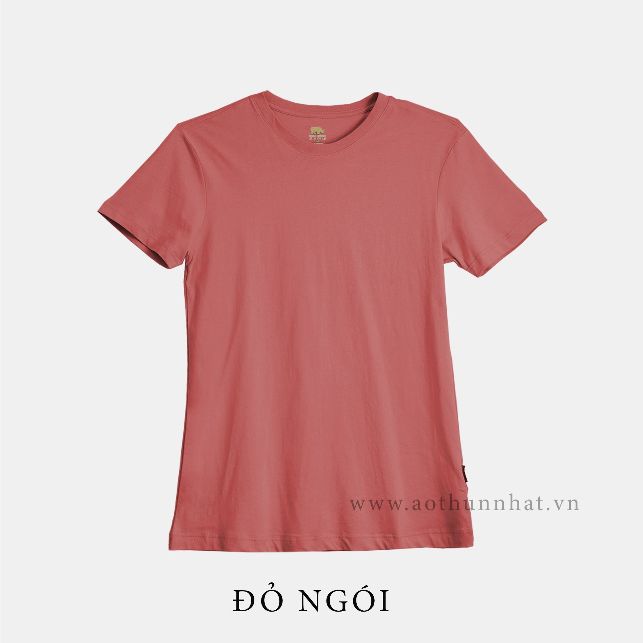  COMBO 4 ÁO NỮ 100% COTTON - Màu Hồng Rose, Hồng Japan, Cà Rốt, Đỏ Ngói 