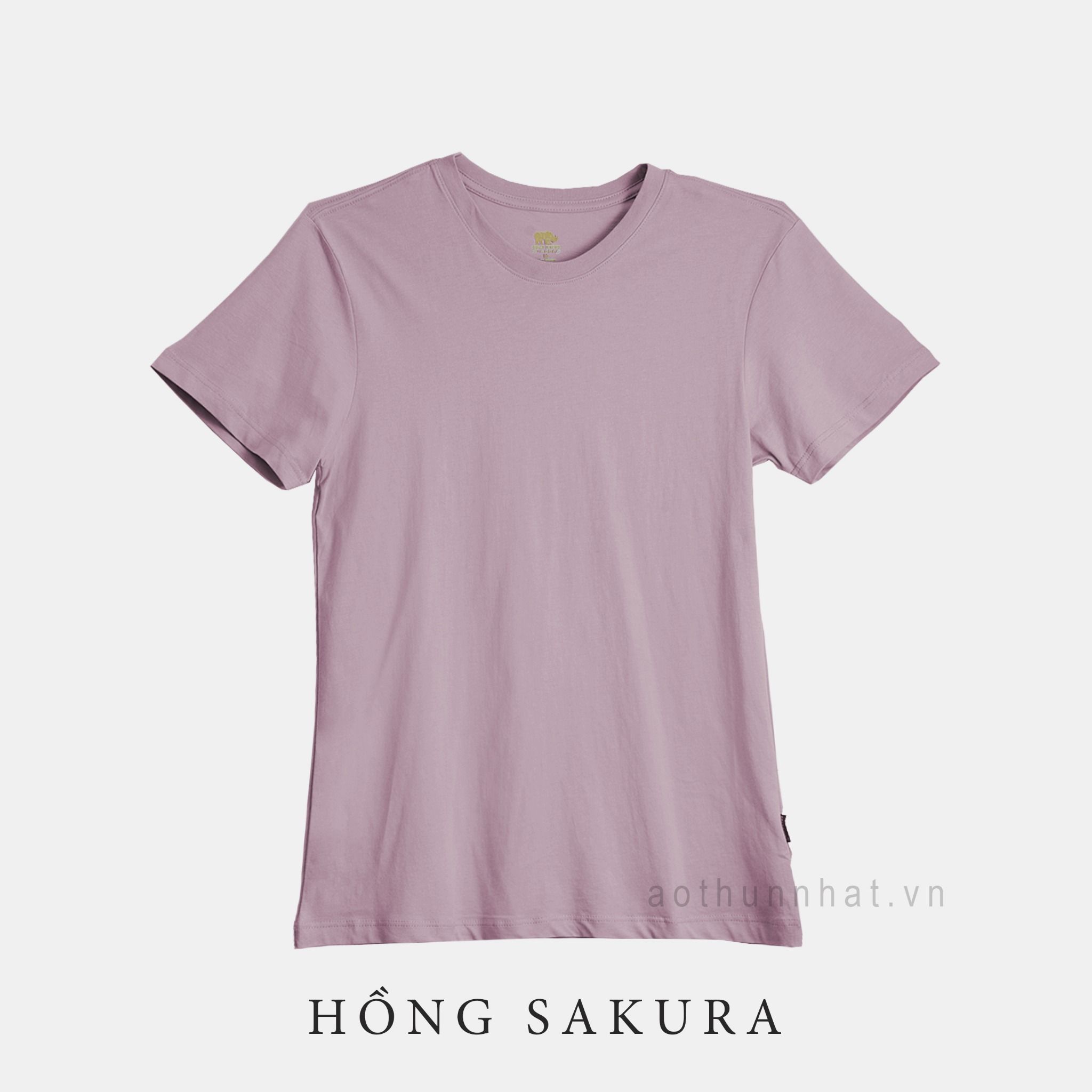  NỮ HỒNG SAKURA CỔ TRÒN- ÁO THUN THOÁT NHIỆT 