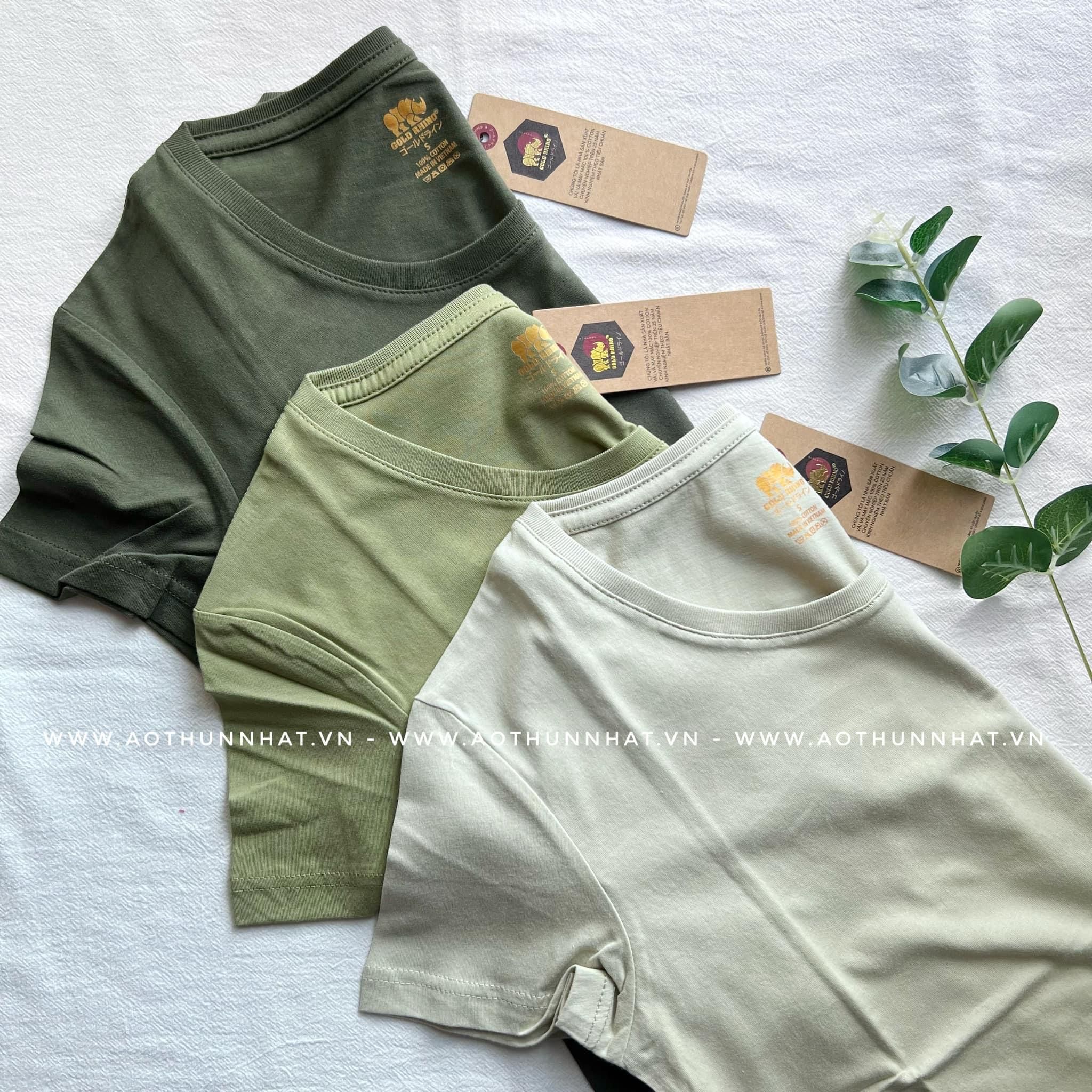  COMBO 3 ÁO NỮ 100% COTTON - Màu Thông Xanh, Xanh Bơ, Bơ Sữa 