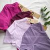  COMBO 4 ÁO NỮ 100% COTTON - Màu Sen, Đỏ Mận, Tím Pastel, Tím Lavender 