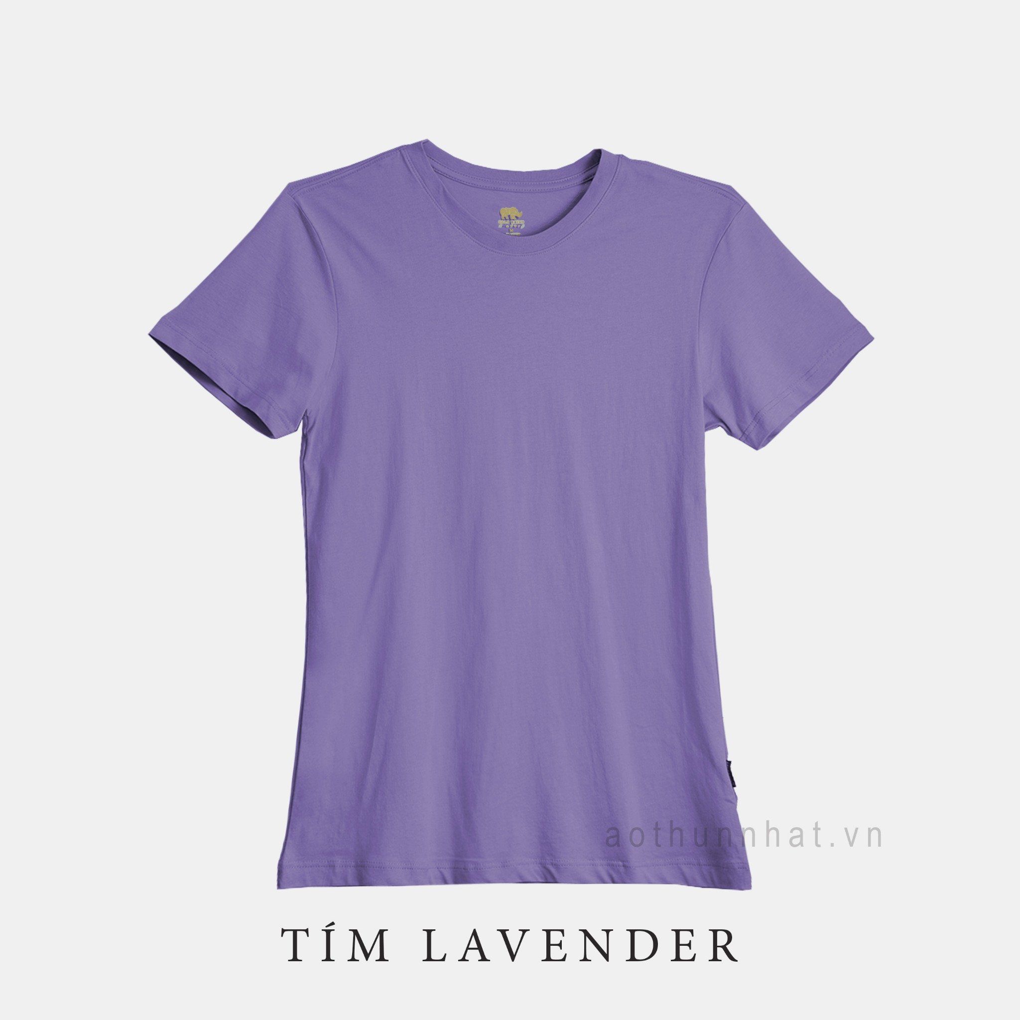  NỮ TÍM LAVENDER CỔ TRÒN - ÁO THUN THOÁT NHIỆT 