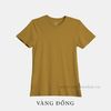  COMBO 3 ÁO NỮ 100% COTTON - Màu Vàng Đồng, Vàng Mơ, Vàng Nghệ 