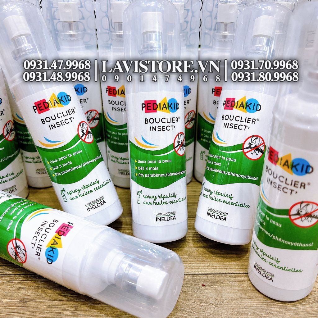 (01/2026) Xịt chống muỗi PEDIAKID 100ML