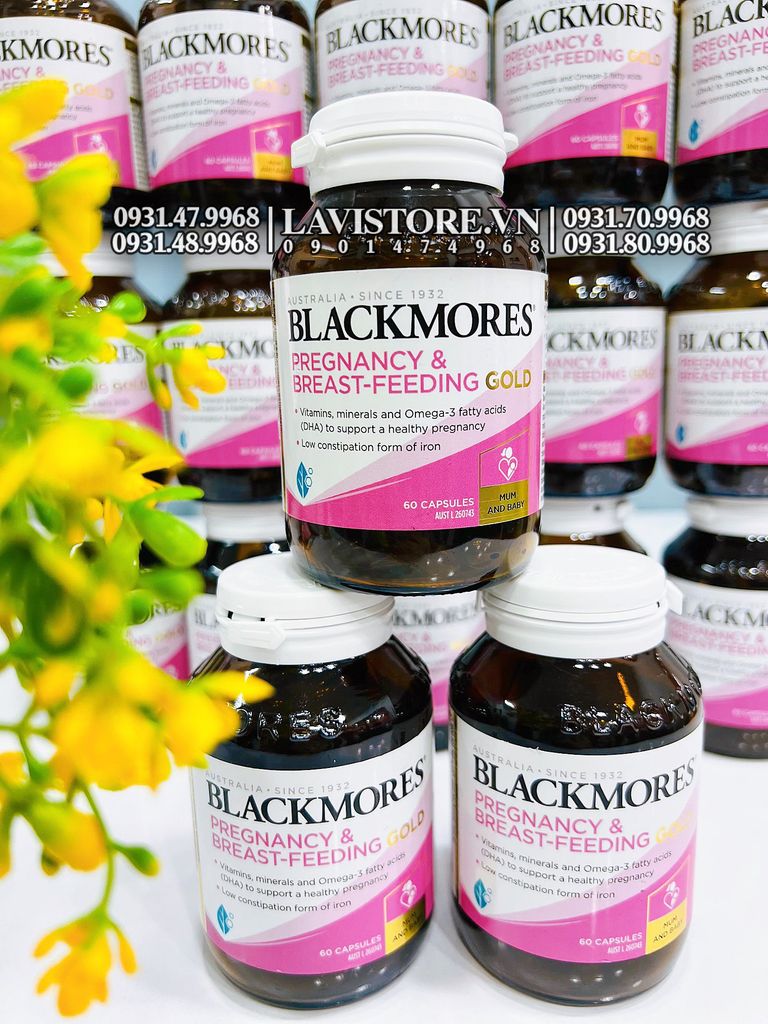 Vitamin tổng hợp bầu Blackmores Pregnancy & Breast Feeding Gold