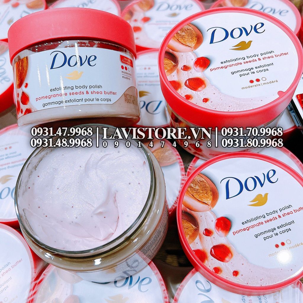 (08/2026) (Bản Mỹ) TDC Dove macca 298g