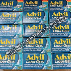 (08/2023) Thuốc giảm đau Advil 200v dạng Gel