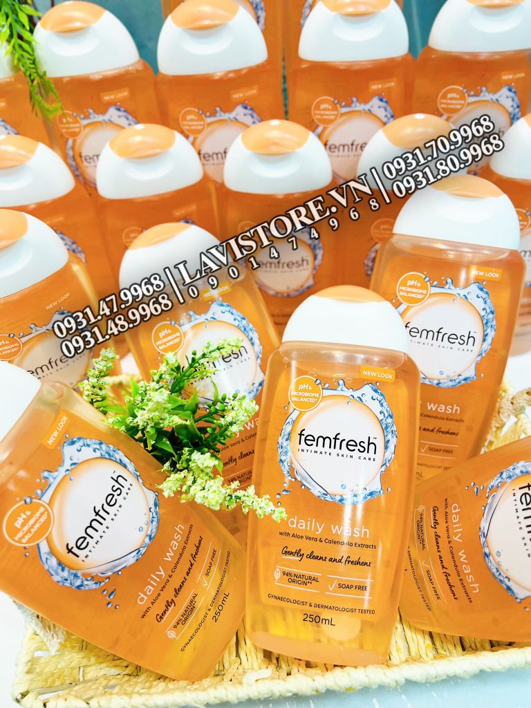 (01/2026) DDVS Femfresh 250ml - MÀU CAM