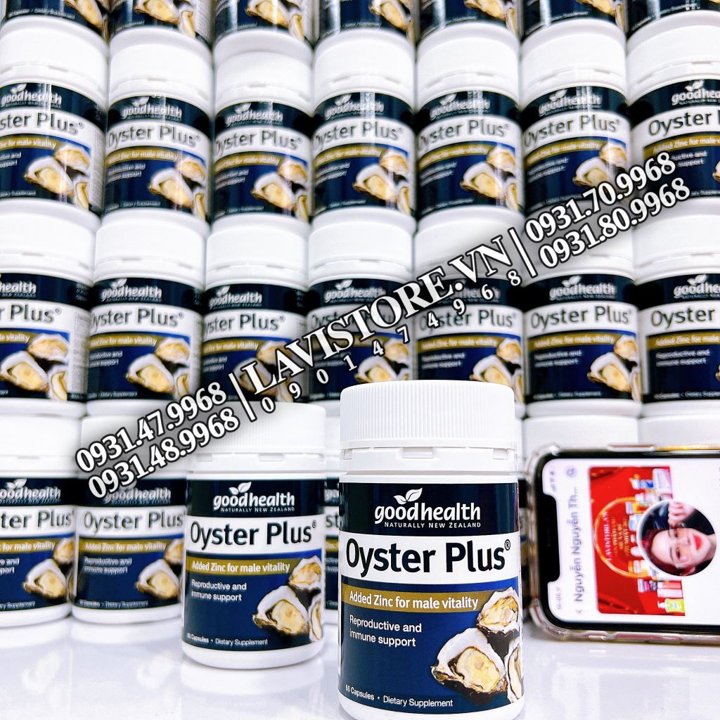 (06/2026) Tinh chất hàu Oyster Complete Goodhealth 60v (HŨ CAO)