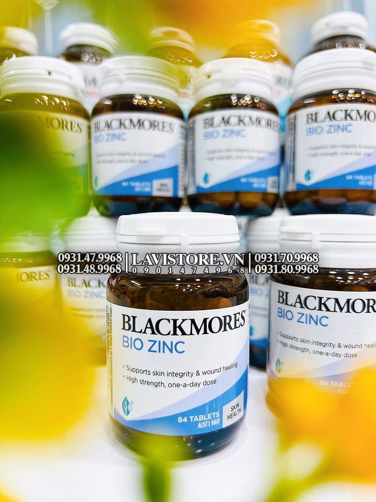 (06/2025) BiO ZinC Blackmores 84v