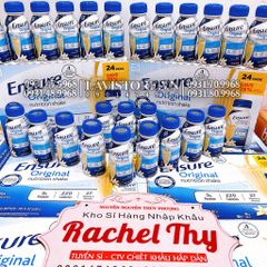 (03/2025) Sữa Ensure nước Mỹ 237ml - Vị Vani 24 chai