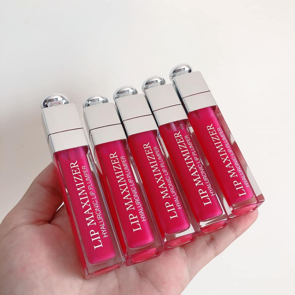 (ORDER) #007 Son kem dưỡng Dior Lip Maximizer Fullsize Unbox (Hồng cánh sen)