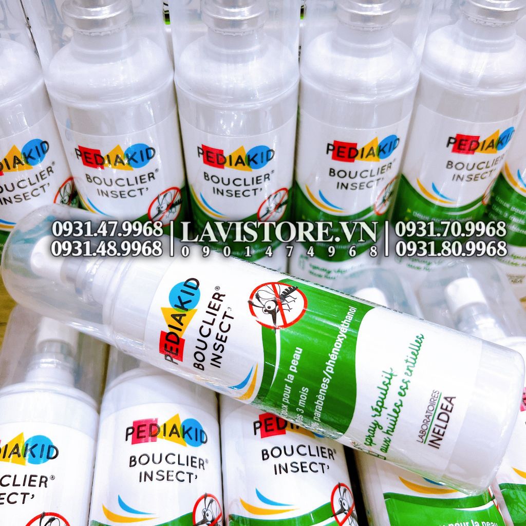 (01/2026) Xịt chống muỗi PEDIAKID 100ML