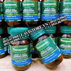 (11/2026) Bổ não Thompson's One A Day Ginko 6000 - 60 viên