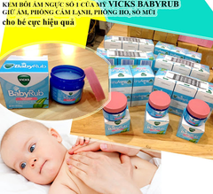 (11/2025) Dầu Vicks BabyRub Soothing Ointment 50g