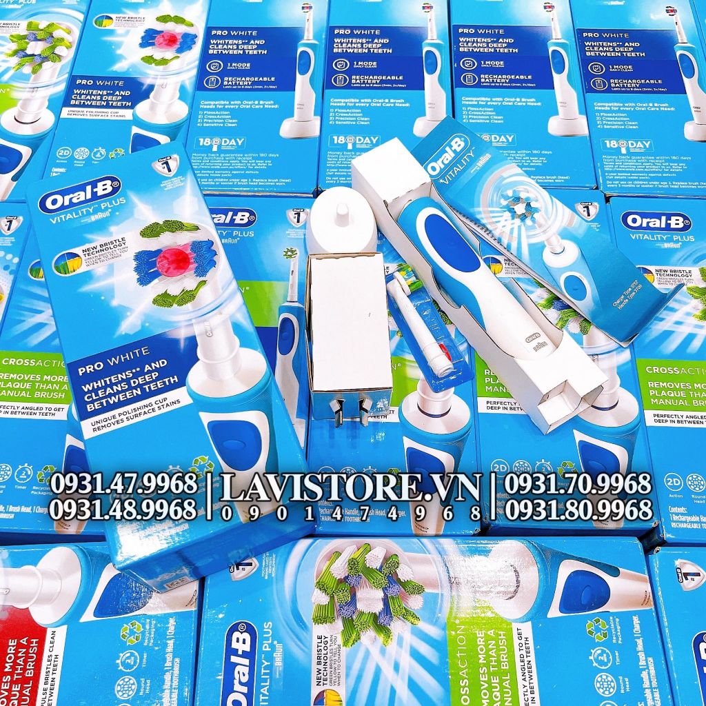 Bàn chải điện Oral B - EXTRA SENSITIVE