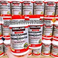 (1/2026) Glucosamin Chondroitin Kirkland 280v (MẪU MỚI)