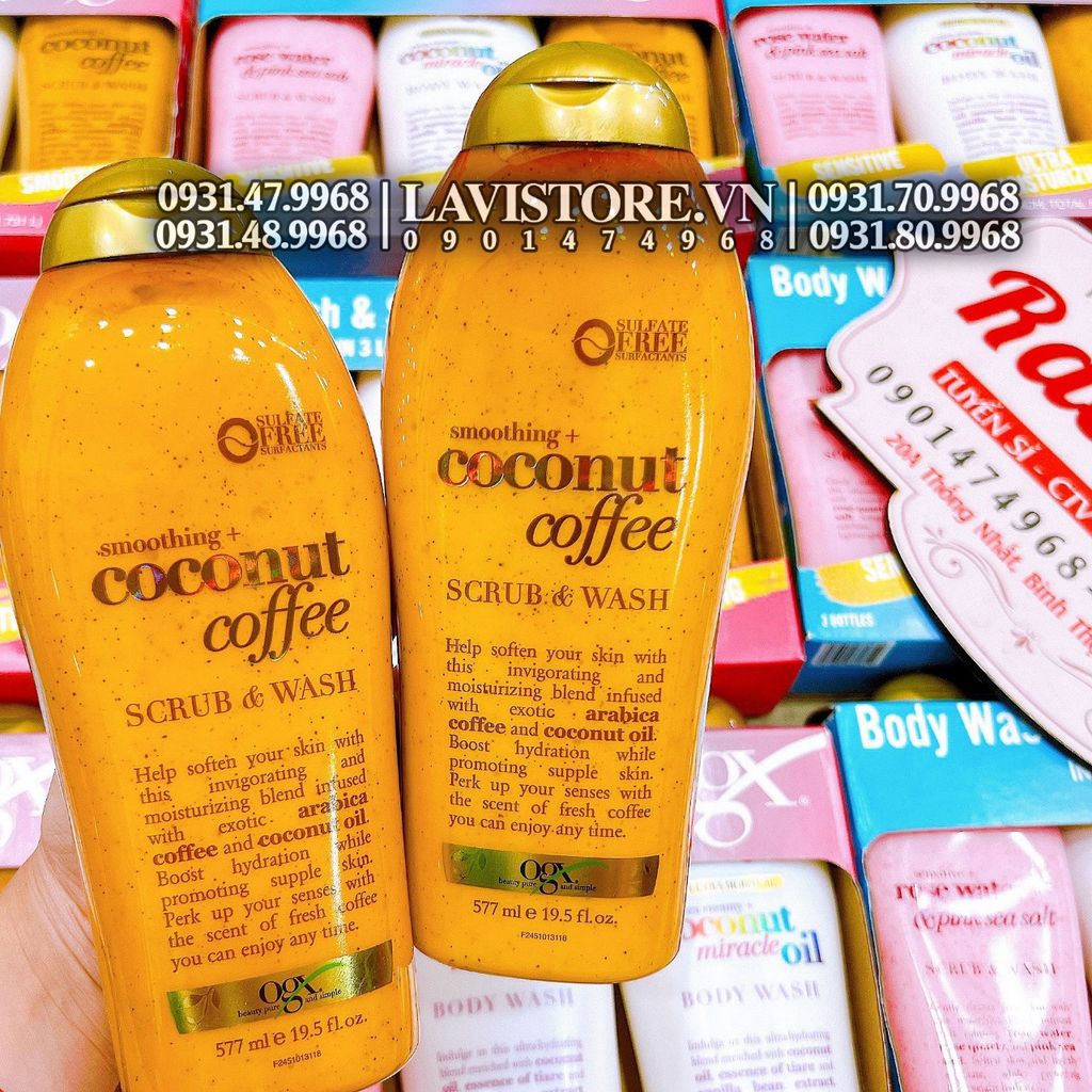 Sữa tắm TDC OGX SEA KELP 577ml (XANH LÁ)