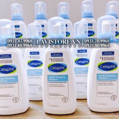 SRM Cetaphil tạo bọt Genltle Foaming Cleanser 236ml - XANH DƯƠNG