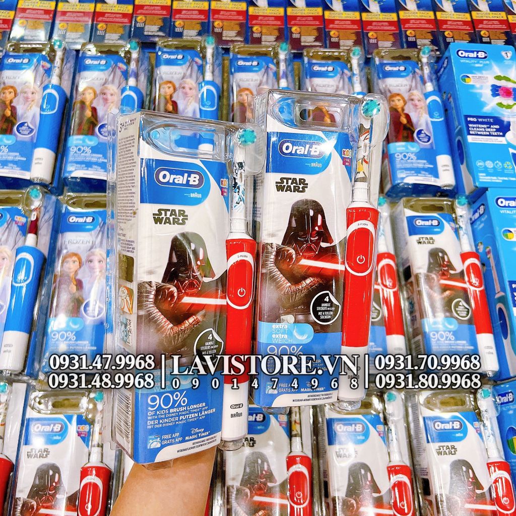 Bàn chải điện Oral B Úc - BÉ TRAI