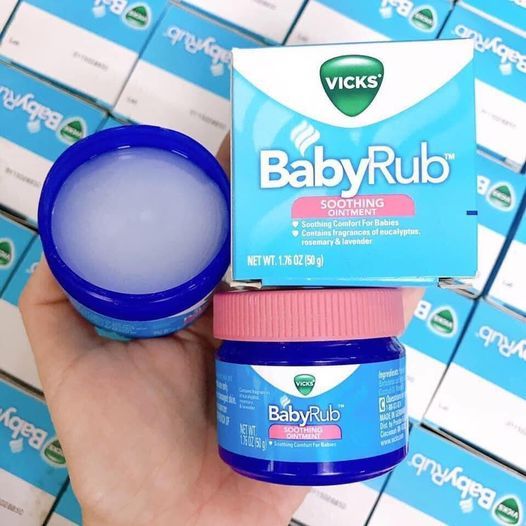 (11/2025) Dầu Vicks BabyRub Soothing Ointment 50g