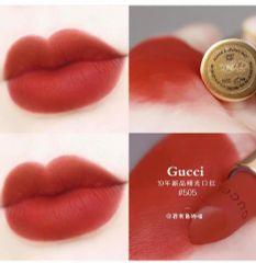 Son thỏi Gucci Fullsize Fullbox - Màu #509 Janie Scarlet (Đỏ nhung)