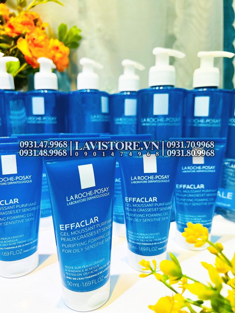 (03/2025) (DẠNG TUÝP) SRM La Roche Posay mini 50ml