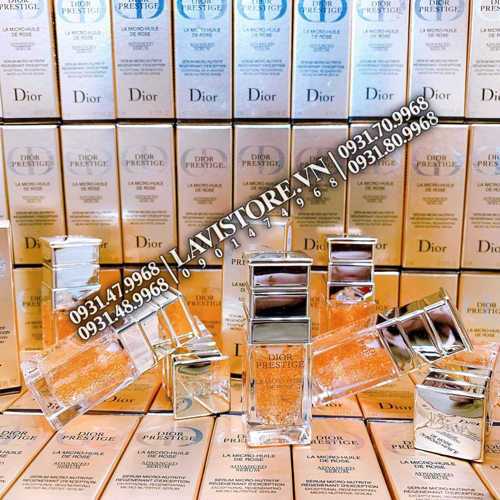 (01/2025) Serum Dior Prestige mini 4.5ml Fullbox