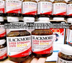 (5/2026) Bổ tim Super Strength CoQ10 150mg Blackmores 30v