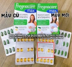 (11/2025) Bầu Anh Pregnacare Max 84 viên