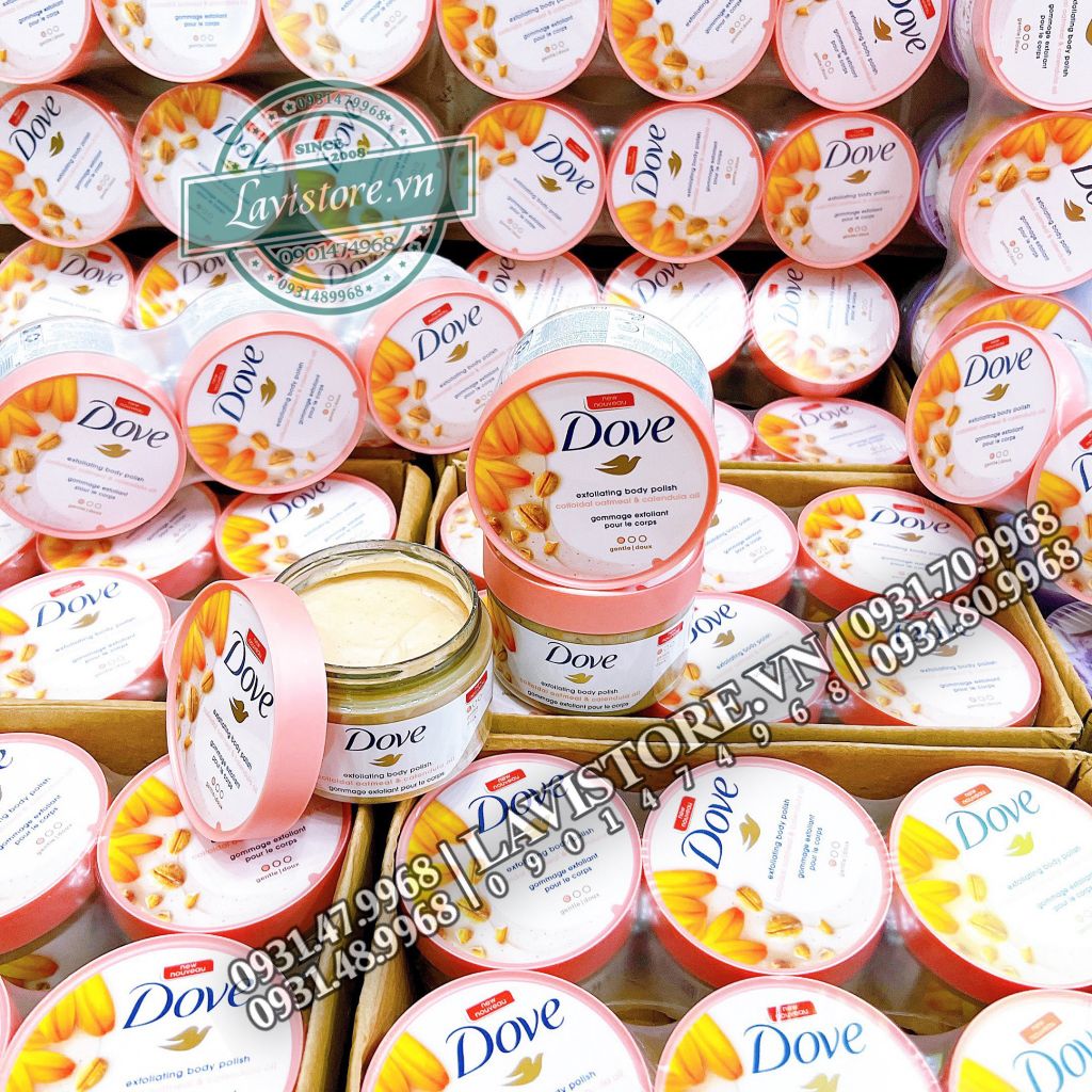 (Bản Mỹ) TDC Dove Yến mạch & dầu hoa cúc 298g