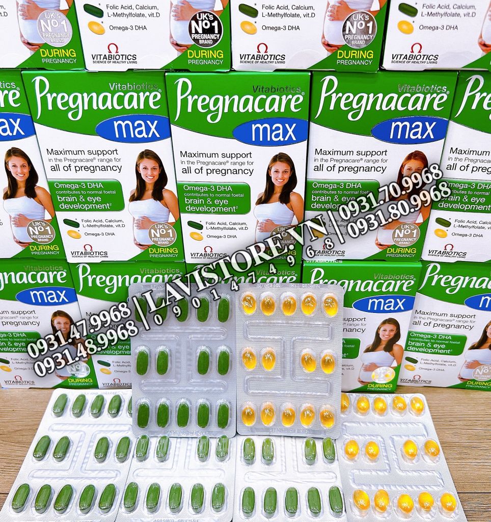 (11/2025) Bầu Anh Pregnacare Max 84 viên