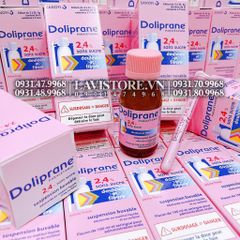 (01/2025) Siro hạ sốt Doliprane 2,4% của Pháp 100ml