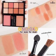 (11/2026) Bảng phấn mắt 2 tầng ODBO Eyeshadow and Blush