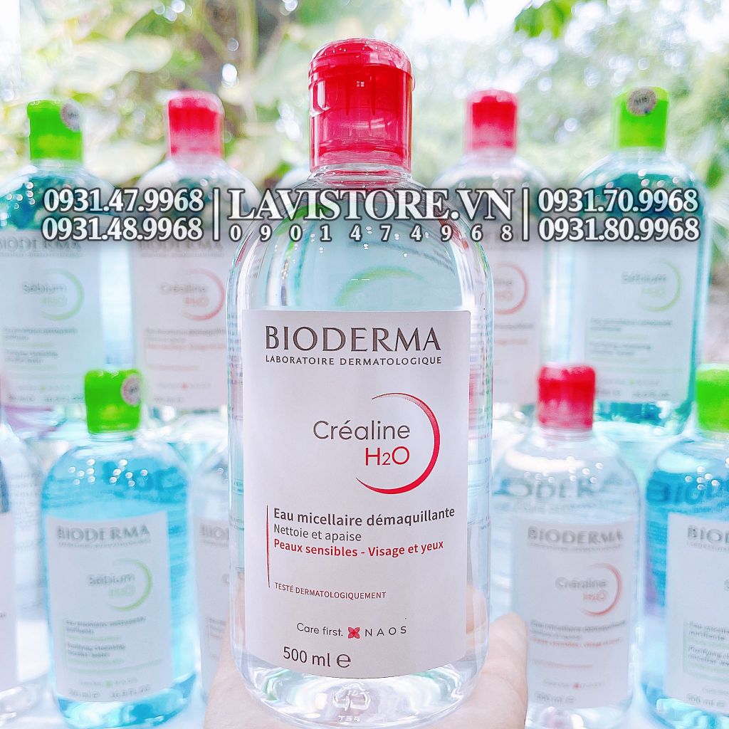 (03/2026) NẮP HỒNG - Tẩy trang BIODERMA 500ml