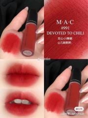(02/2026) Son kem MAC Powder Kiss Liquid #979 IMPULSIVE (Cam nâu đào)