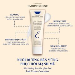 (MẪU MỚI)(11/2026) Kem dưỡng ẩm EMBRYOLISSE 30ml