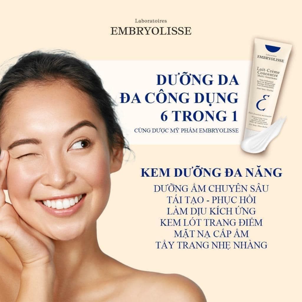 (MẪU MỚI)(11/2026) Kem dưỡng ẩm EMBRYOLISSE 30ml