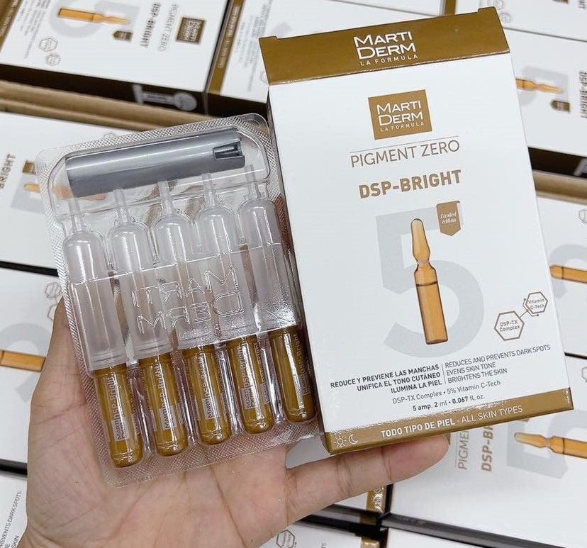 (11/2025) Tinh chất Marti Derm Pigment Zero DSP-BRIGHT 5 ống