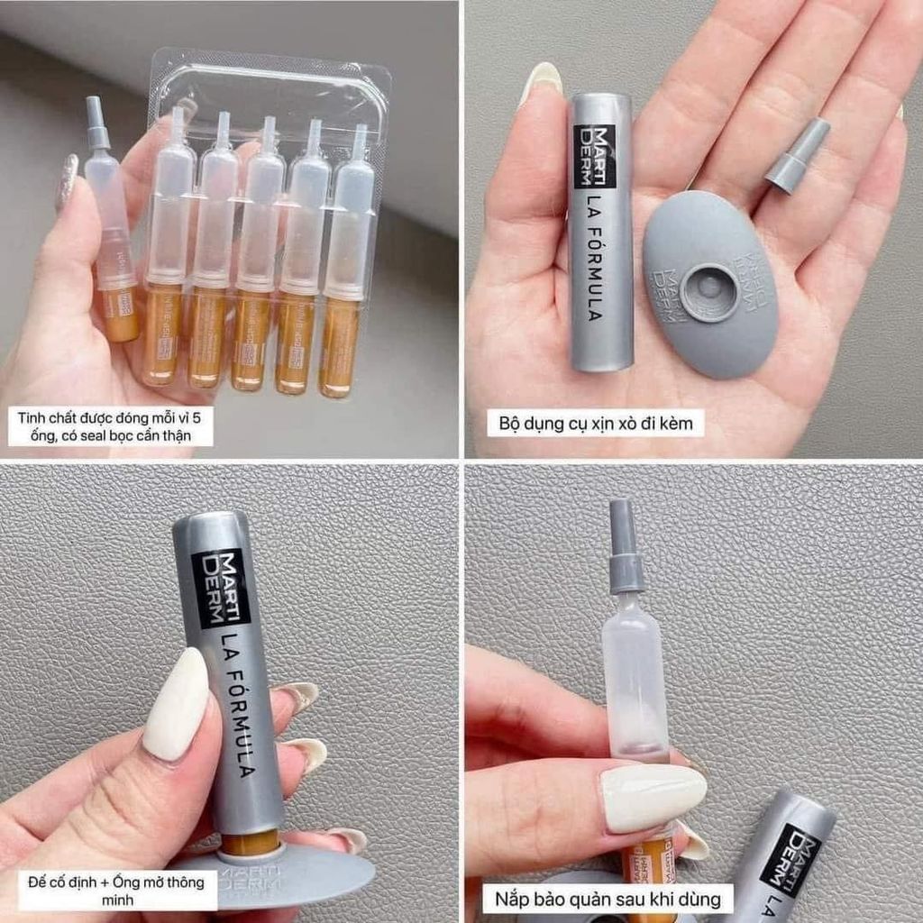 (11/2025) Tinh chất Marti Derm Pigment Zero DSP-BRIGHT 5 ống