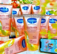 (11/2024) Dưỡng thể Vaseline Gluta-HYA 10X 300ml - MÀU VÀNG (Ban ngày)