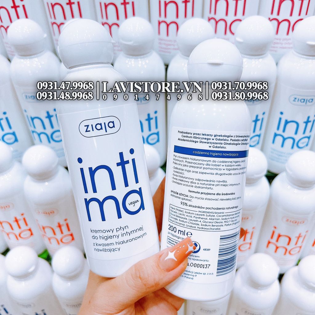 (02/2025) DDVS Intima 200ml MẪU MỚI - MÀU CAM
