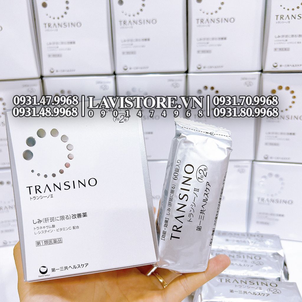(06/2026) Viên uống Transino 240v trị nám tàn nhang