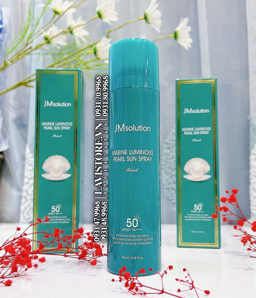 Xịt chống nắng JM Solution 180ml