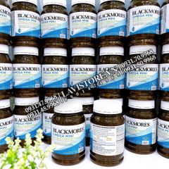 MẪU MỚI - Dầu cá Omega Mini Double Concentrate Blackmores 400v