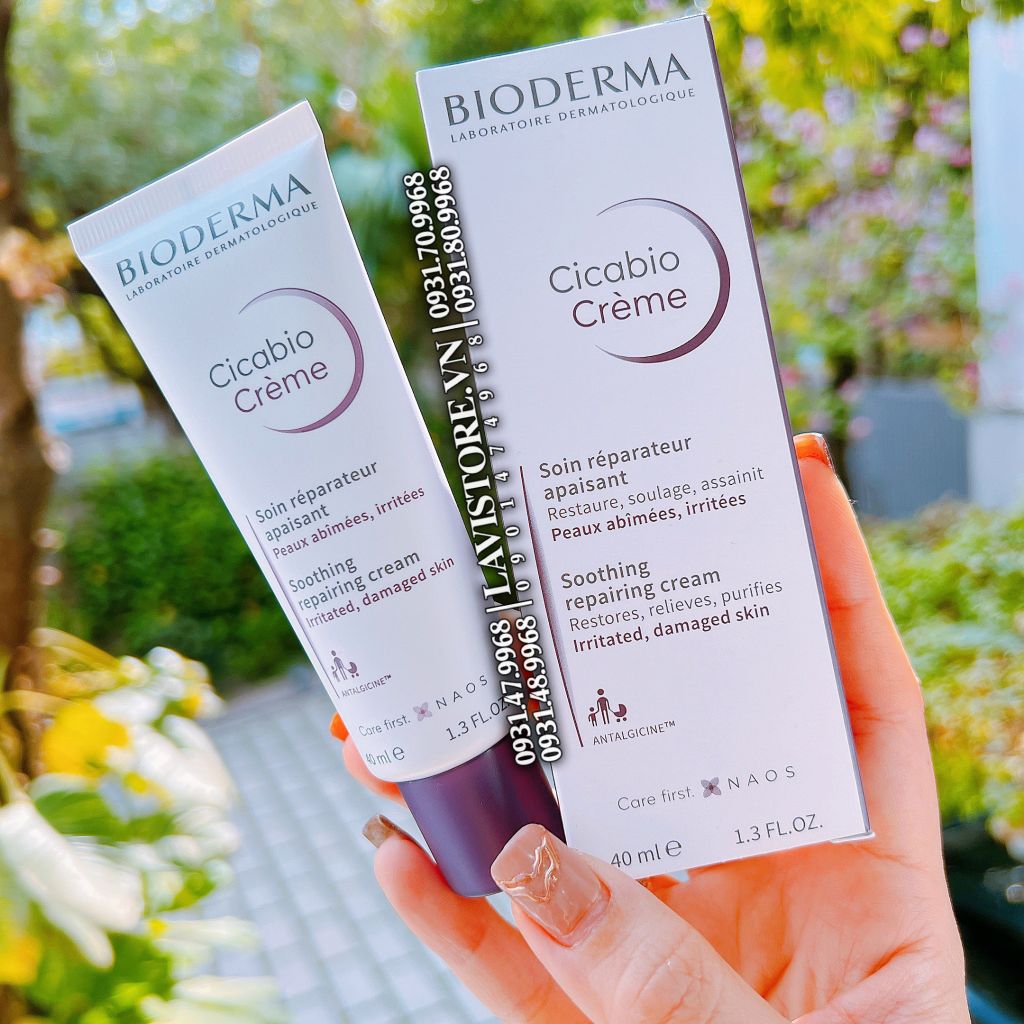 (10/2025) Kem dưỡng ẩm Bioderma TÍM 40ml