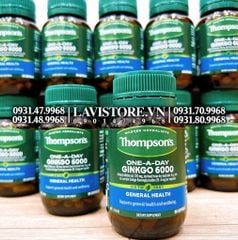 (11/2026) Bổ não Thompson's One A Day Ginko 6000 - 60 viên