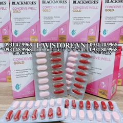 (10/2026) Tăng khả năng thụ thai Conceive Well Blackmores 56v