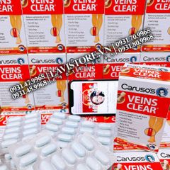 (12/2025) Kem bôi tĩnh mạch Veins Care Caruso's 75g