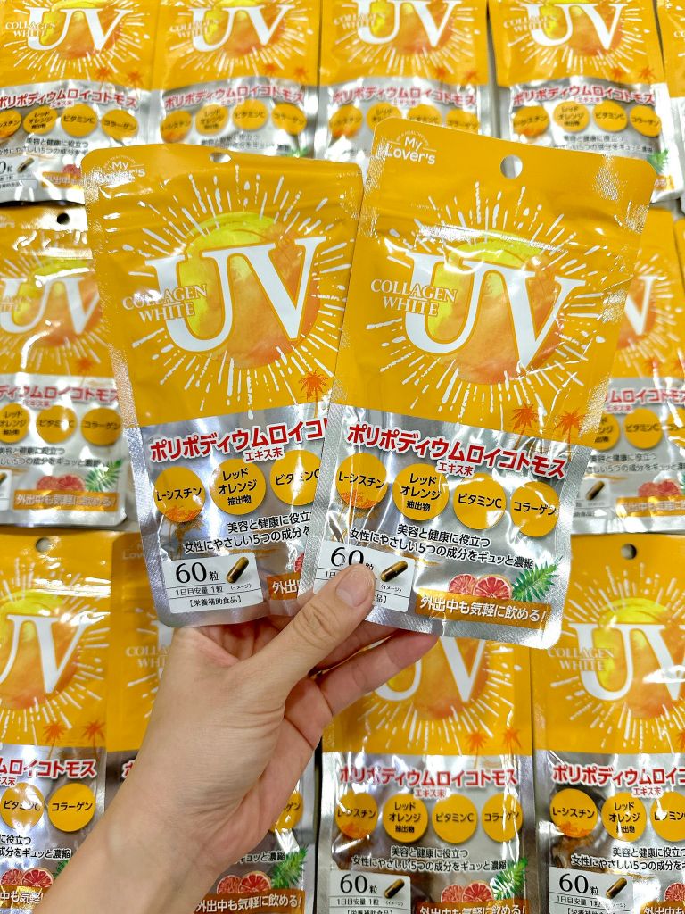 Viên uống chống nắng UV My Lover’s Collagen White 60v