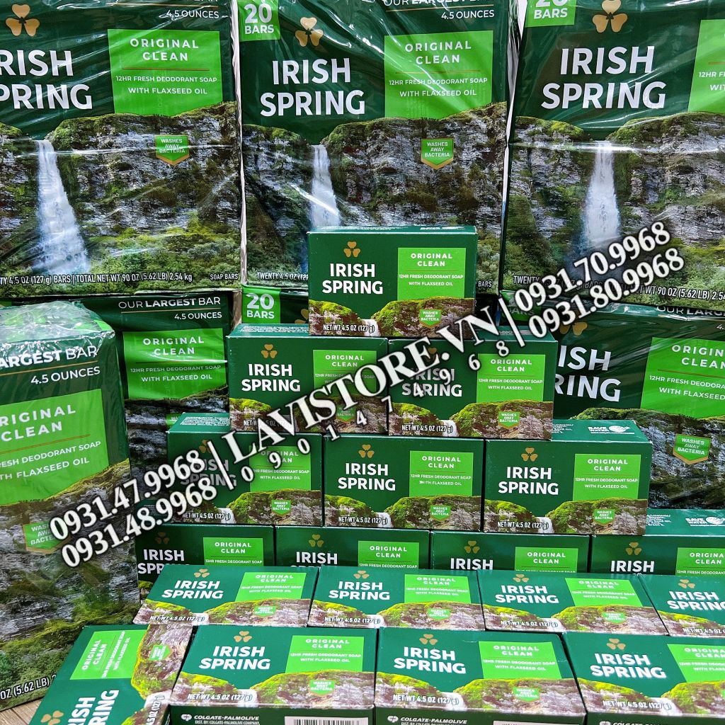 Xà bông cục Irish Spring